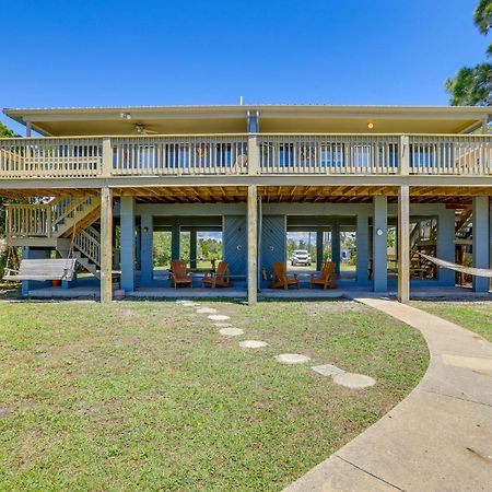 Waterfront Cedar Key Duplex Home Grill And Dock! Esterno foto
