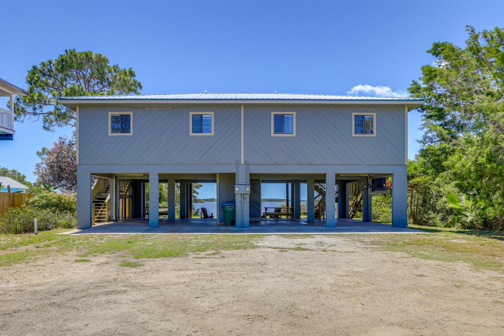 Waterfront Cedar Key Duplex Home Grill And Dock! Esterno foto