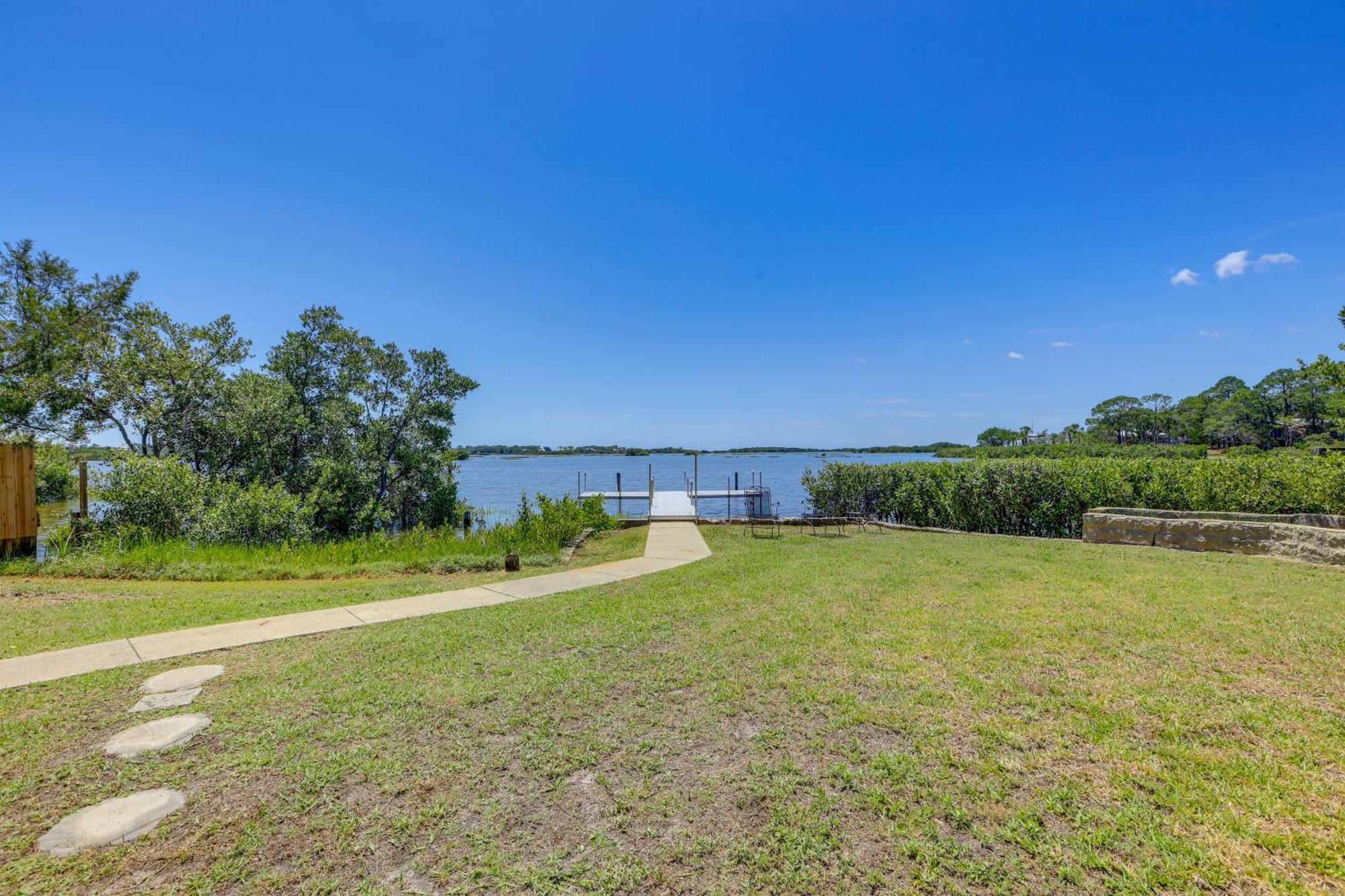 Waterfront Cedar Key Duplex Home Grill And Dock! Esterno foto