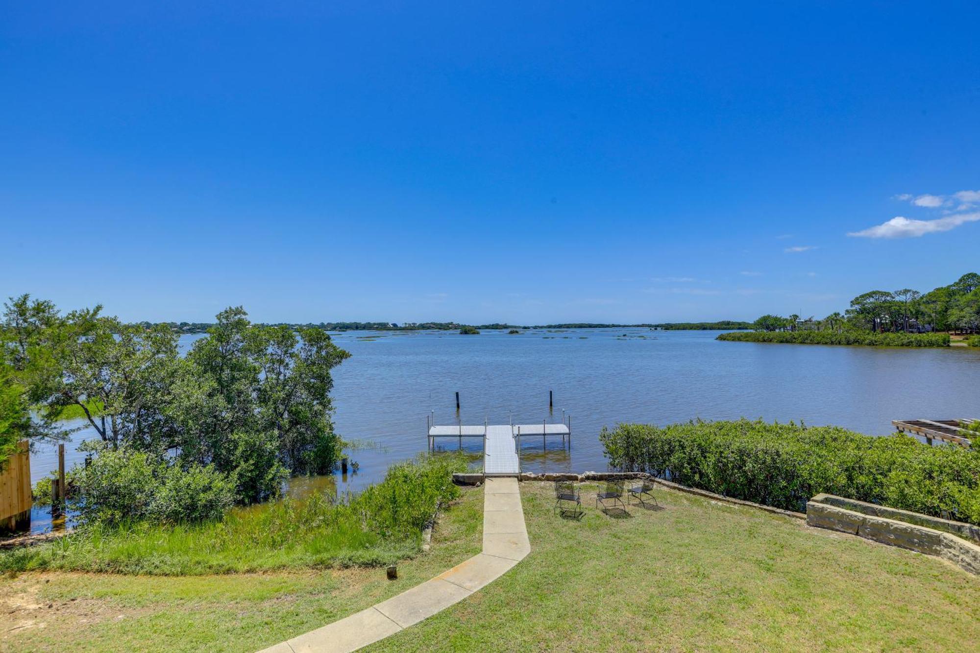 Waterfront Cedar Key Duplex Home Grill And Dock! Esterno foto